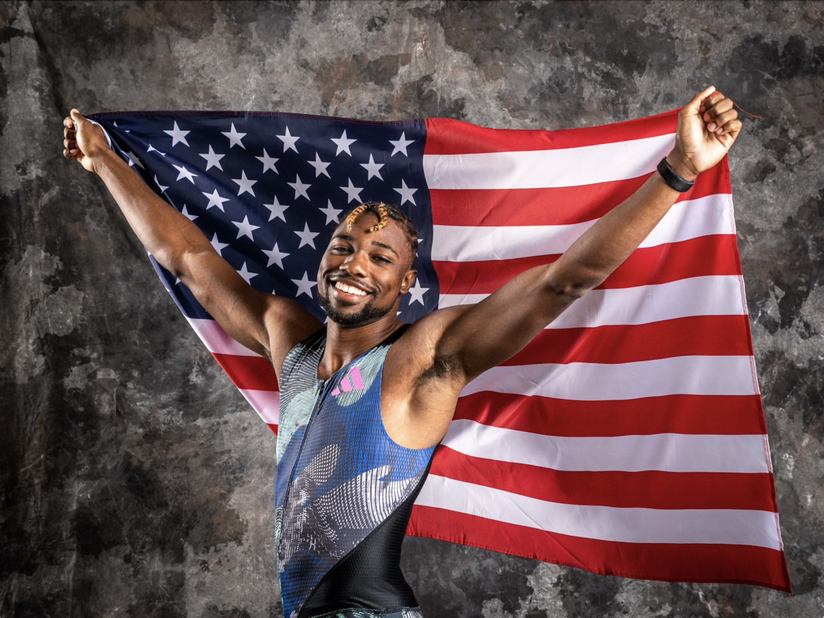 Lyles is now considered an all-time track & field great, and he has been compared to legends such as Usain Bolt. / Image by Kevmofoto, courtesy of Noah Lyles